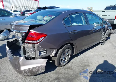 2015 Honda Civic Lx z USA, uszkodzony, nr VIN 19XFB2F56FE701080